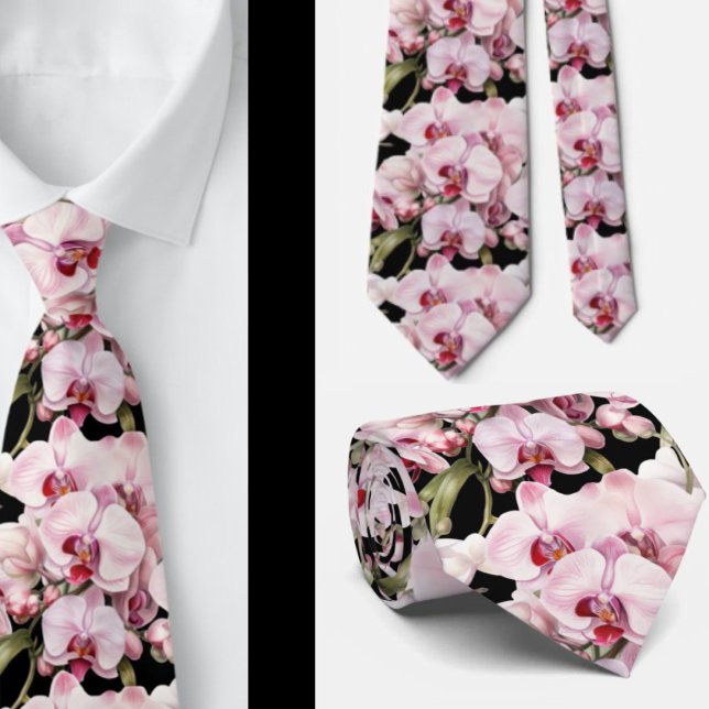 Gentleman's Tie | Wedding & Event Floral Necktie (Creator Uploaded)