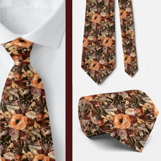 Gentleman's Tie | Wedding & Event Floral Necktie (Creator Uploaded)