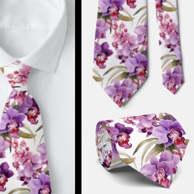 Gentleman's Tie | Wedding & Event Floral Necktie (Creator Uploaded)