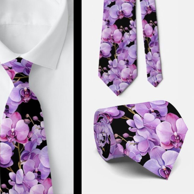 Gentleman's Tie | Wedding & Event Floral Necktie (Creator Uploaded)