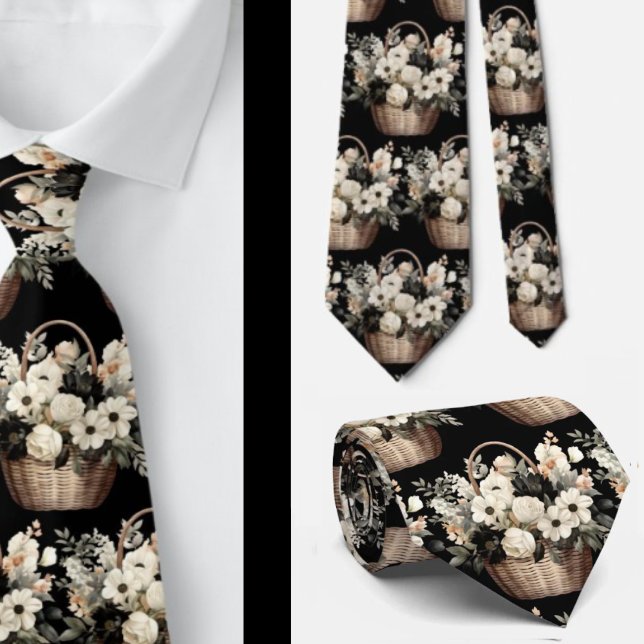 Gentleman's Tie | Wedding & Event Floral Necktie (Creator Uploaded)