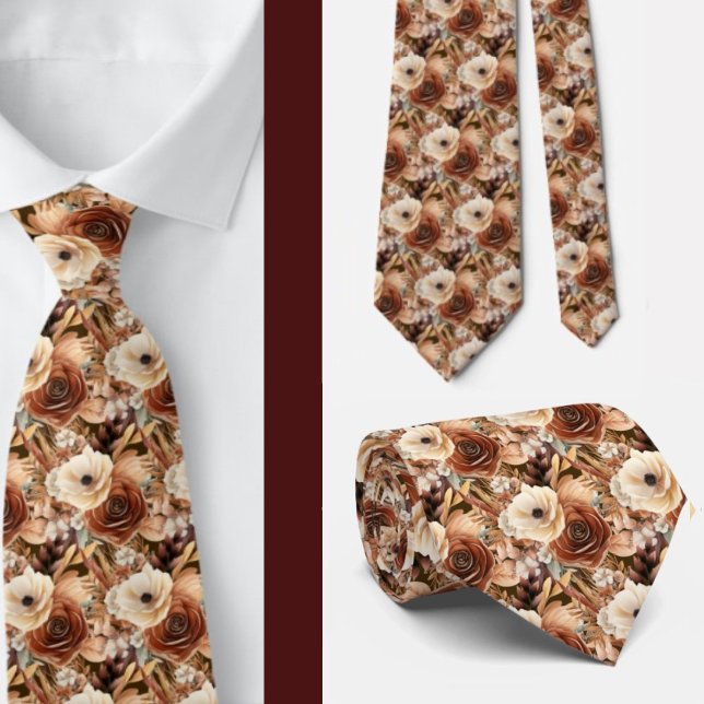 Gentleman's Tie | Wedding & Event Floral Necktie (Creator Uploaded)