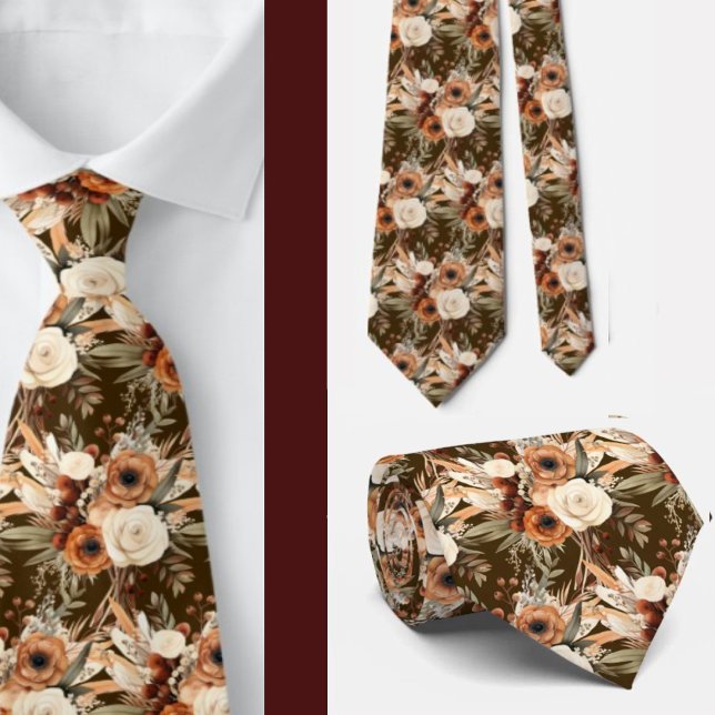 Gentleman's Tie | Wedding & Event Floral Necktie (Creator Uploaded)