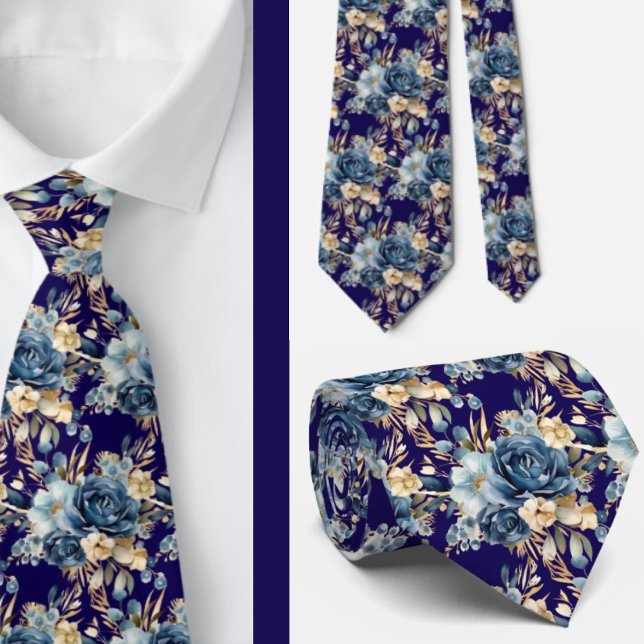 Gentleman's Tie | Wedding & Event Floral Necktie (Creator Uploaded)