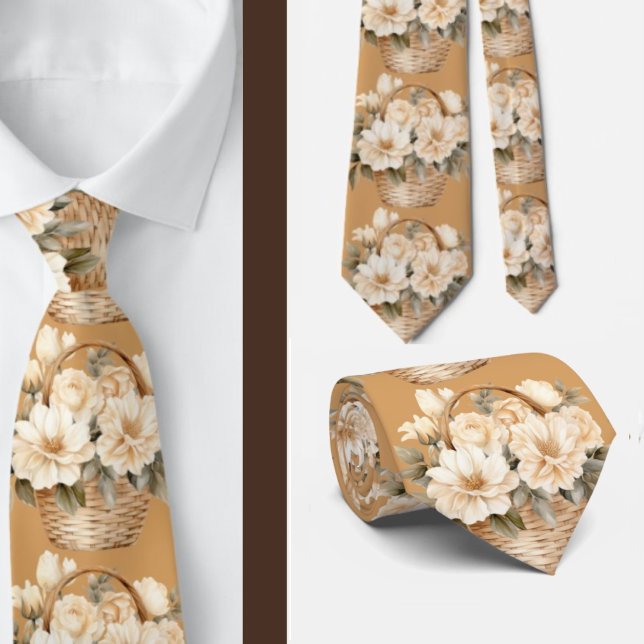 Gentleman's Tie | Wedding & Event Floral Necktie (Creator Uploaded)