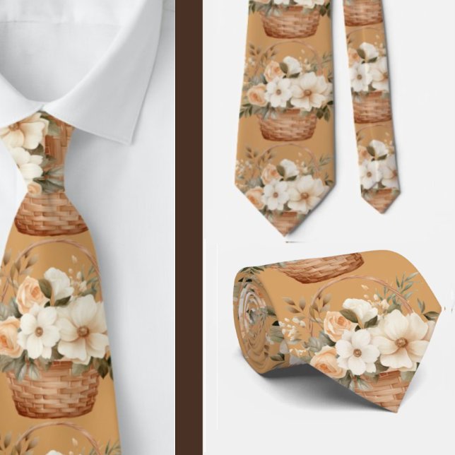 Gentleman's Tie | Wedding & Event Floral Necktie (Creator Uploaded)