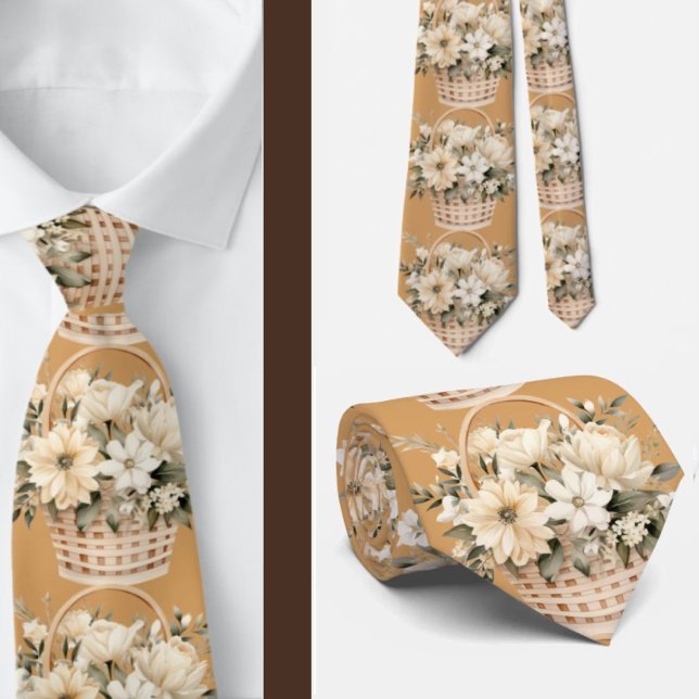 Gentleman's Tie | Wedding & Event Floral Necktie (Creator Uploaded)