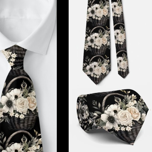 Gentleman's Tie | Wedding & Event Floral Necktie (Creator Uploaded)