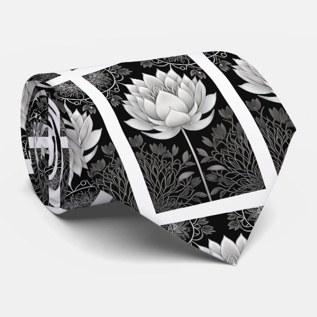 Gentleman's Tie | Wedding & Event Floral Necktie (Rolled)