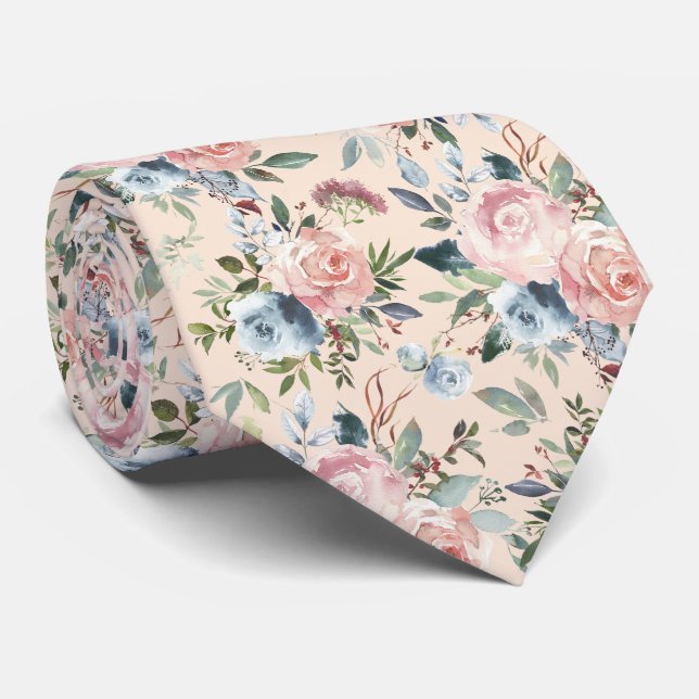 Gentleman's Tie | Wedding & Event Floral Necktie (Rolled)
