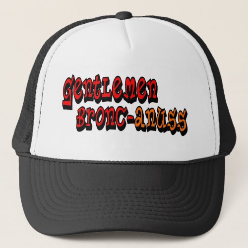 Gentlemen Bronc_anuss Broncos Trucker Hat