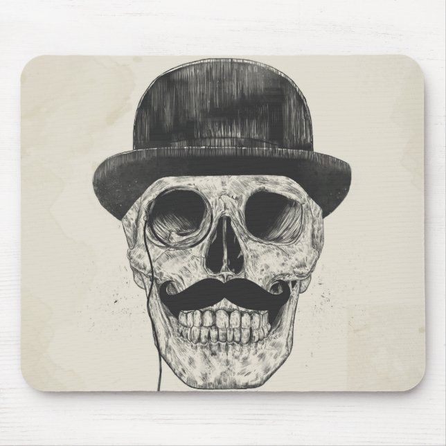 Gentlemen never die mouse pad (Front)