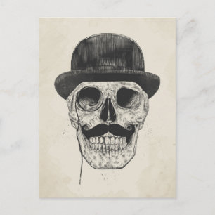 Gentlemen never die postcard
