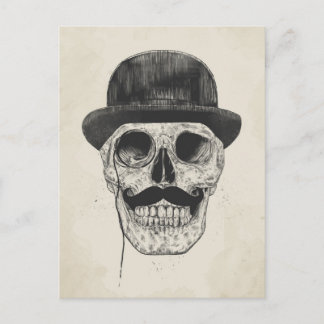 Gentlemen never die postcard