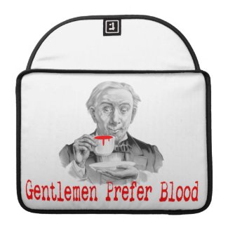 Gentlemen Prefer Blood MacBook Pro Sleeve