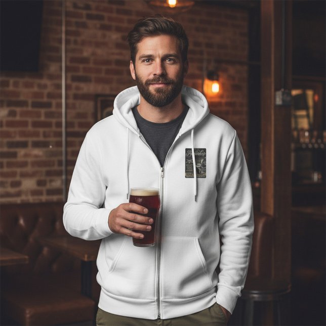 Gentlemen’s Barbershop Retro Haircuts Shaves Hoodie (Creator Uploaded)