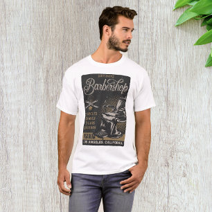 Gentlemen’s Barbershop Retro Haircuts Shaves T-Shirt