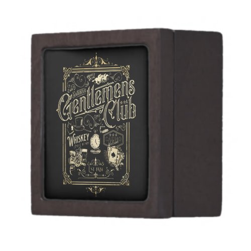 Gentlemens Club Retro Gift Box