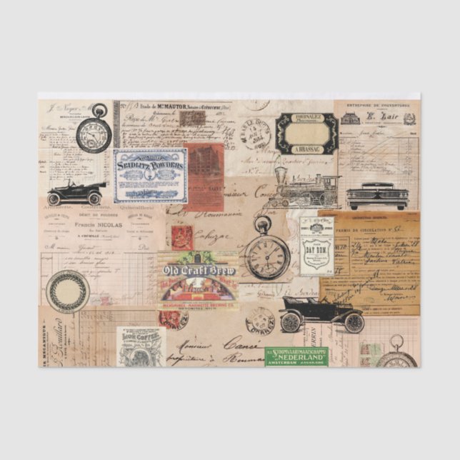 Gentlemen's Club Tissue Paper (Front)