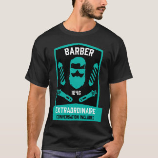 Gentlemenx27s Barbershop Funny Salon Decor Gentlem T-Shirt