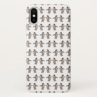 Gentoo Frenzy iPhone X Case (choose colour)