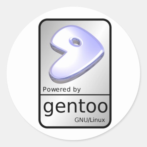 Gentoo Linux Sticker