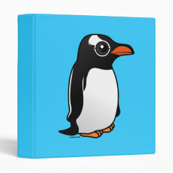 Cute Gentoo Penguin Avery Signature Binder 8.5x11