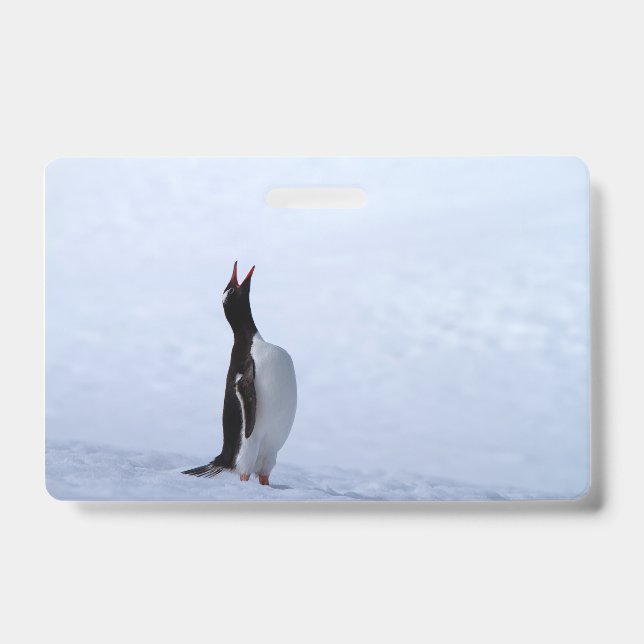 Gentoo penguin badge (Front)