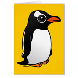 Cute Gentoo Penguin Note Card