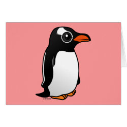 Cute Gentoo Penguin Greeting Card