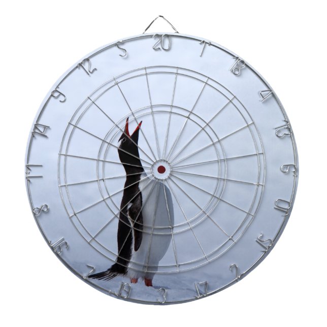 Gentoo penguin dart board (Front)