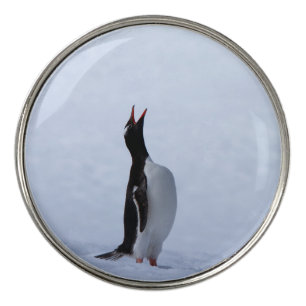 Gentoo penguin golf ball marker