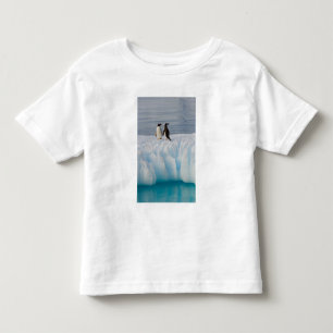 gentoo penguin, Pygoscelis Papua, on glacial ice Toddler T-shirt