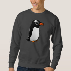 Cute Gentoo Penguin Men's Basic Sweatshirt