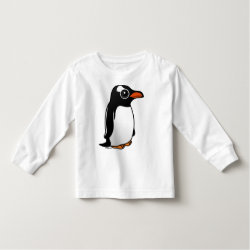 Cute Gentoo Penguin Toddler Long Sleeve T-Shirt