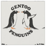 Gentoo Penguins Fabric