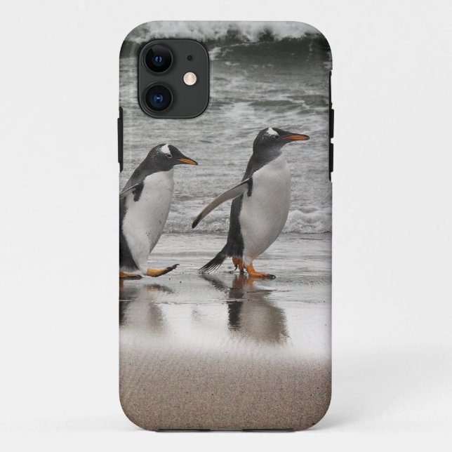Gentoos on the beach Case-Mate iPhone case (Back)