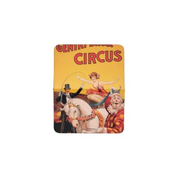 Gentry Bros. Circus Card Holder by WonderfulGift at Zazzle