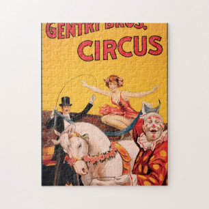 Gentry Bros. Circus Jigsaw Puzzle