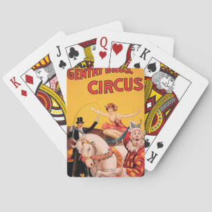 Gentry Bros. Circus Poker Cards