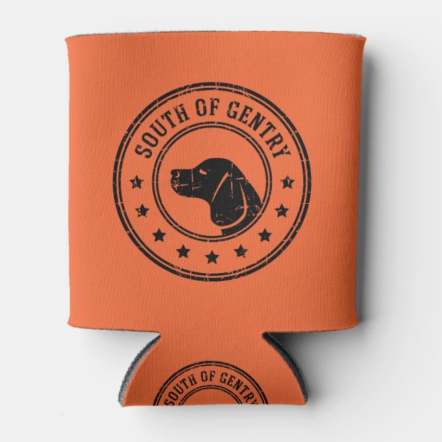 Gentry Logo Neoprene Can Cooler (Front)