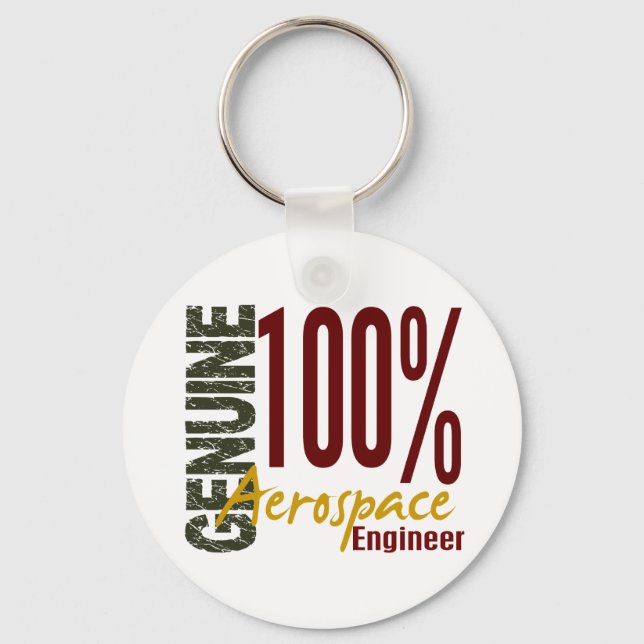Genuine Aerospace Engineer Keychain (Front)