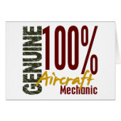Genuine Aircraft Mechanic (Front Horizontal)