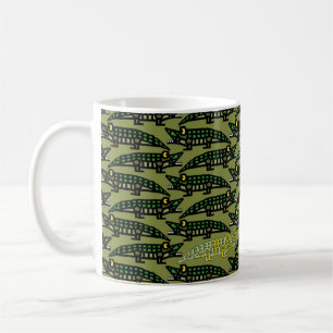"Genuine" Alligator Mug
