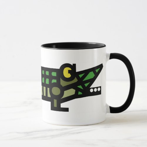 Genuine Alligator Mug