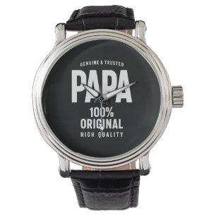 Genuine and Trusted Papa Father Gift Watch