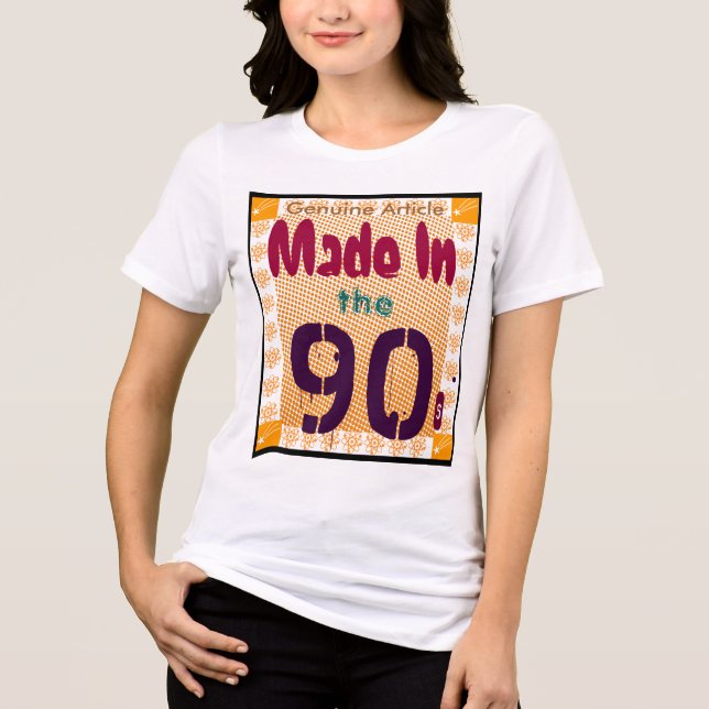 Genuine Article Made In the 90's Tri-Blend Shirt (Front)