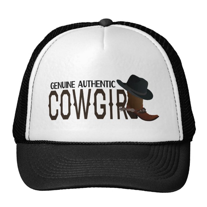 Genuine Authentic COWGIRL Boot & Hat