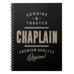 Genuine Chaplain Notebook