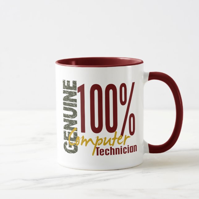 Genuine Computer Technician Mug (Right)